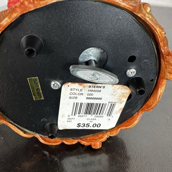 Vintage Stern's Musical Christmas Snow Globe "Joy To The World" Working SeeSaw - Picture 6 of 8